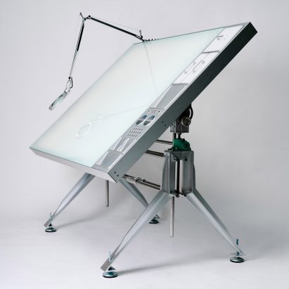 Drafting table by Caliper for Daniel Arsham
