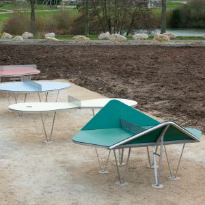 Quirky table tennis equipment promotes 